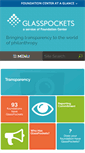 Mobile Screenshot of glasspockets.org